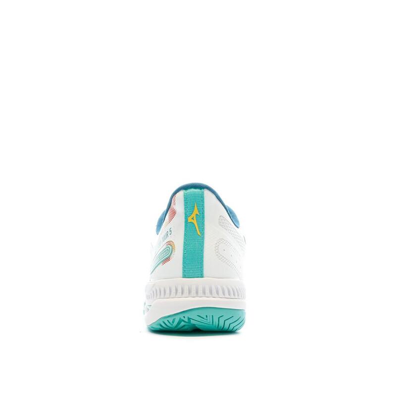 Chaussures de tennis Femmes Mizuno De Wave Exceed Tour 5 Blanc