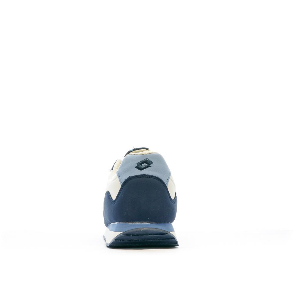 Zapatillas Lotto Twenty 2 para Hombre Crudo/Azul 3/7