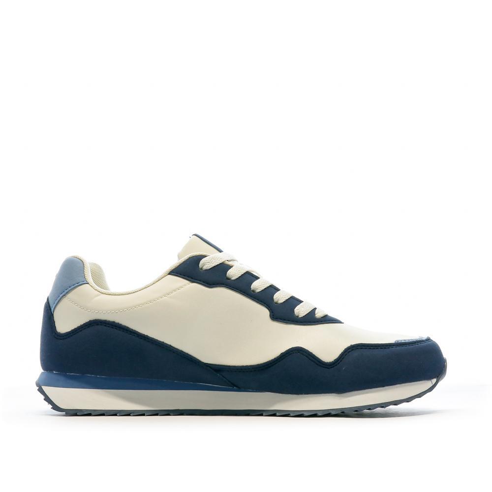 Zapatillas Lotto Twenty 2 para Hombre Crudo/Azul 2/7