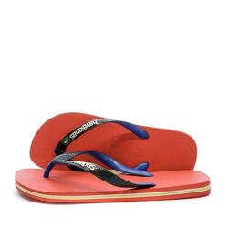 Tongs Rouge Homme Havaianas Brasil Mix