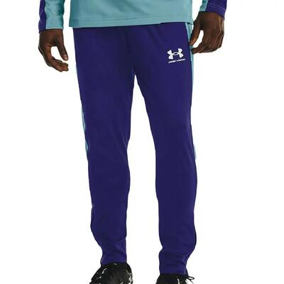 Pantalon mannelijk under armour training challenger blauw