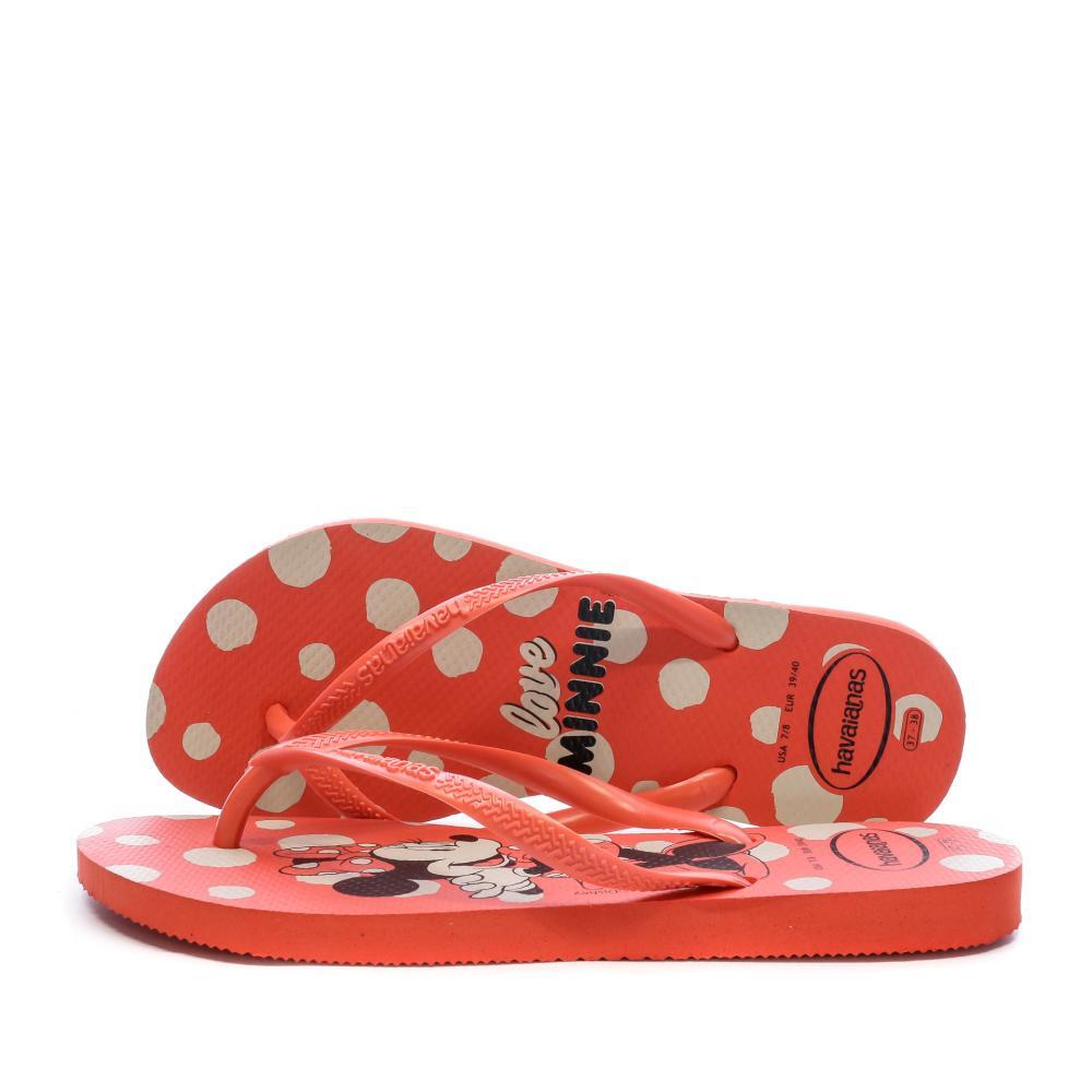 Havaianas - Tongs Rouge Femme Havaianas Slim Disney - Tongs - Rouge - 35/38 - Decathlon