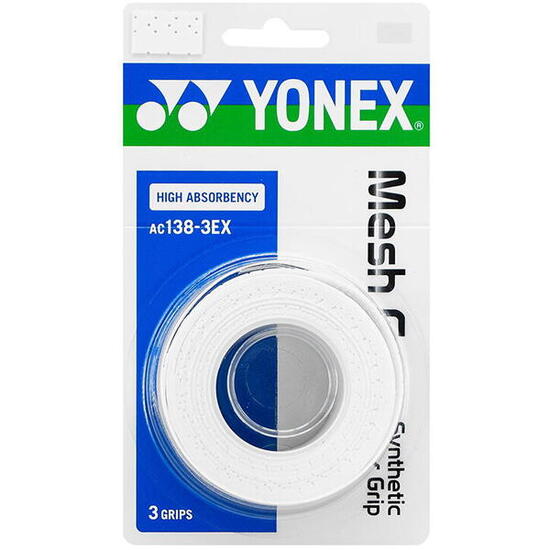 Overgrip Yonex Mesh Grip AC138-3, blanc