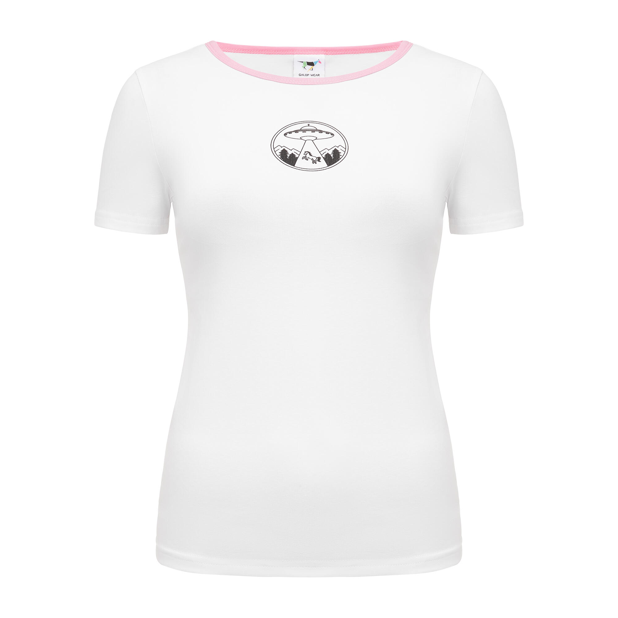 T-shirt da donna Galop Wear Cosmic Abduction 3/4