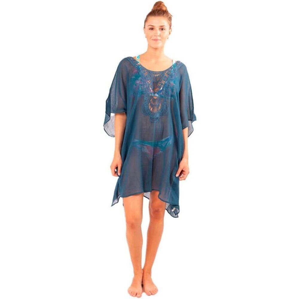 Caftán Limbe Kaftan mujer blanco 4/5