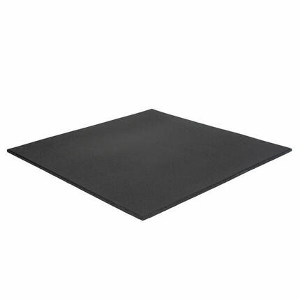 Dalle de sol sportive 100 x 100 cm - 11 mm - Noire