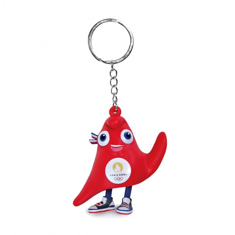 Porte-clés Mascotte Phryge Olympique - Mascotte Officielle 3/3
