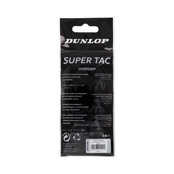 Overgrip Dunlop Supertac (Preto,Blister 1un) 2/2