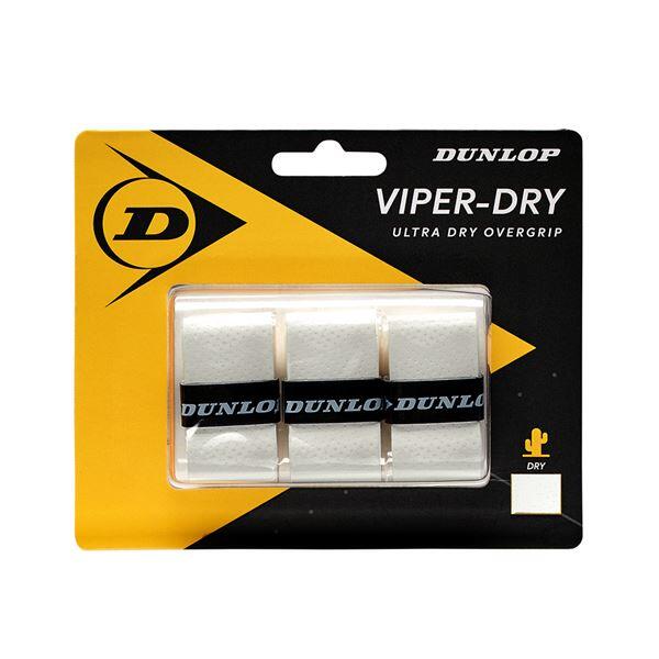 DUNLOP Overgrip Dunlop Viperdry (Branco,Blister 3un)