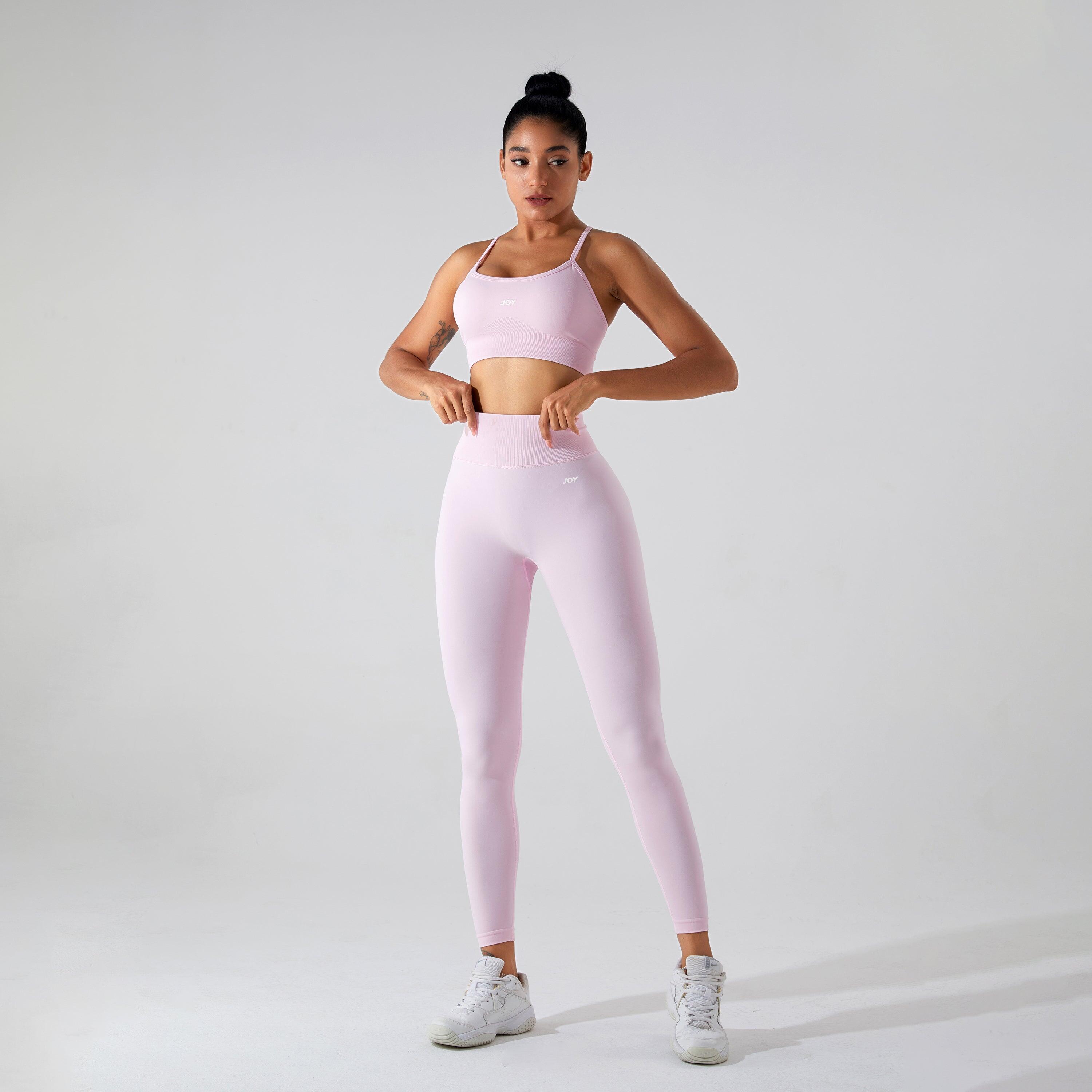 Legging Sculpt Scrunch - Rose pale 4/6