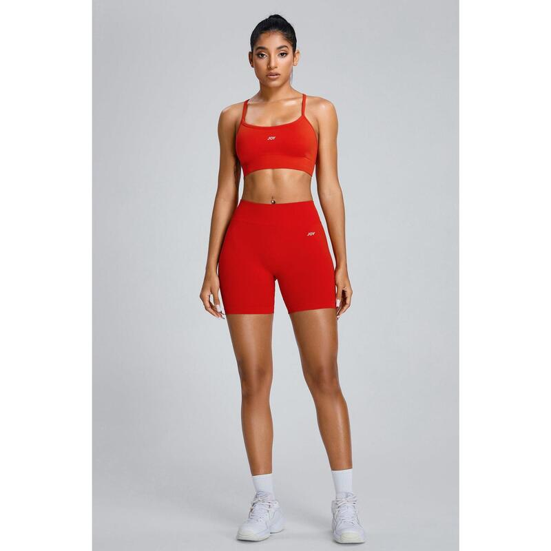 Pantaloncini Fitness Sculpt Scrunch - Cherry