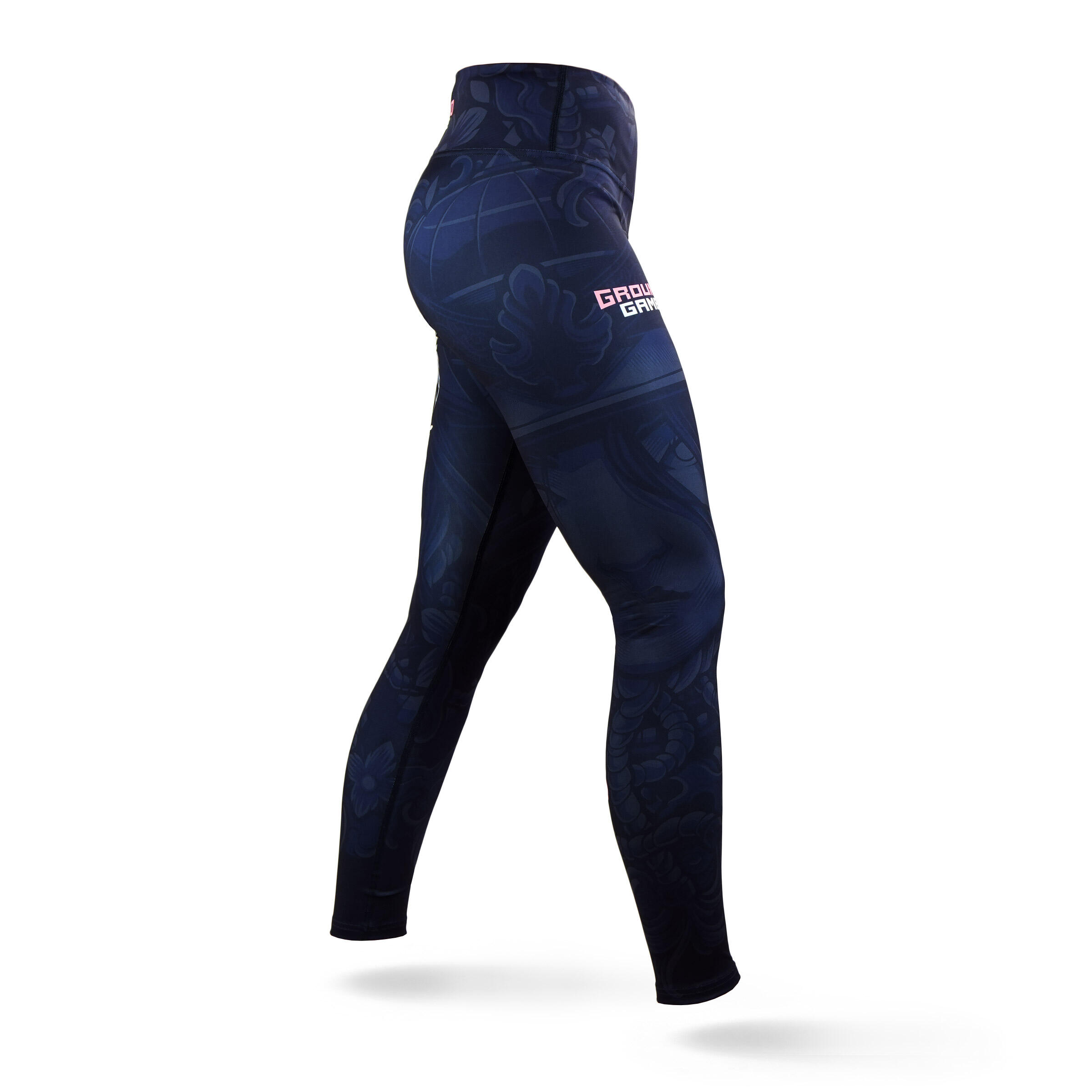 Legginsy sportowe damskie Ground Game Asami 3/5