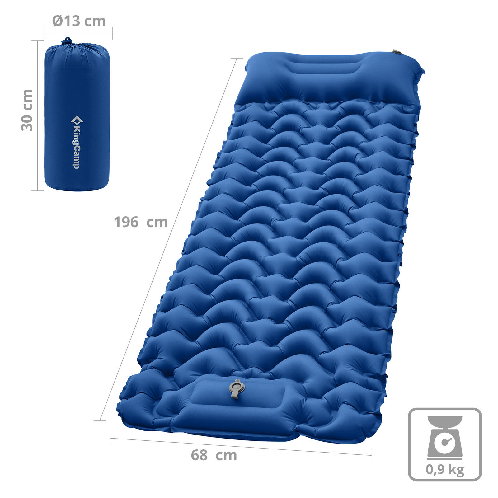 Matelas de trekking Wildwood Matelas thermique de camping Léger 0,9 kg 2/7