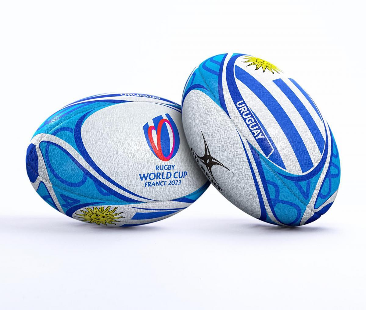 Ballon de rugby Gilbert Coupe du monde Uruguay – Taille 5 Rugby 2/2