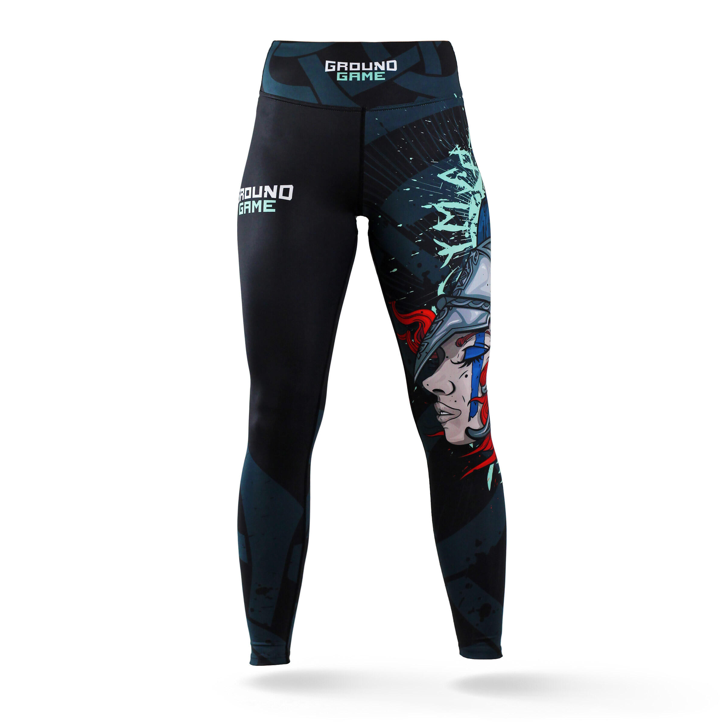 Legginsy sportowe damskie Ground Game Valkyria 2/5