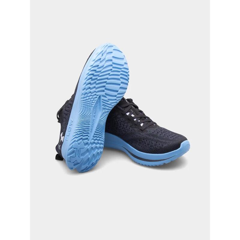 Zapatillas De Running Under Armour Velociti 4 Negro Y Azul Cielo