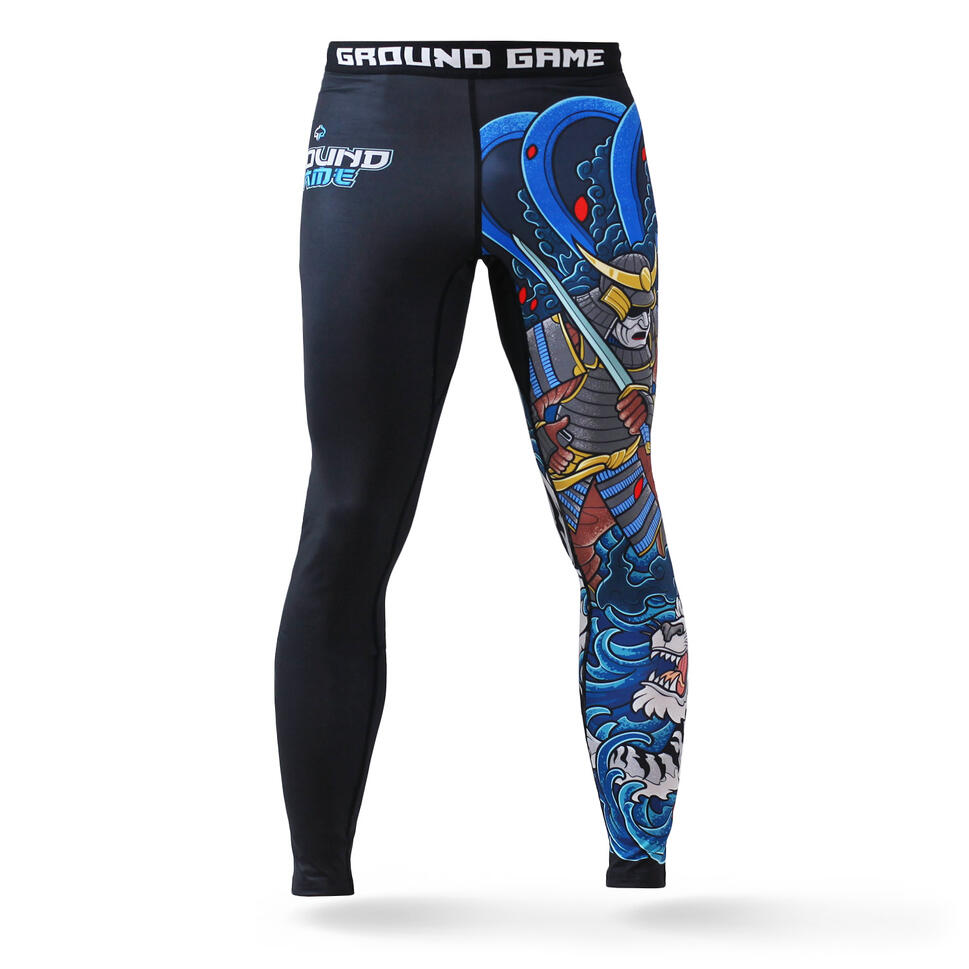 Legginsy do sportów walki męskie Ground Game Yokai 3.0