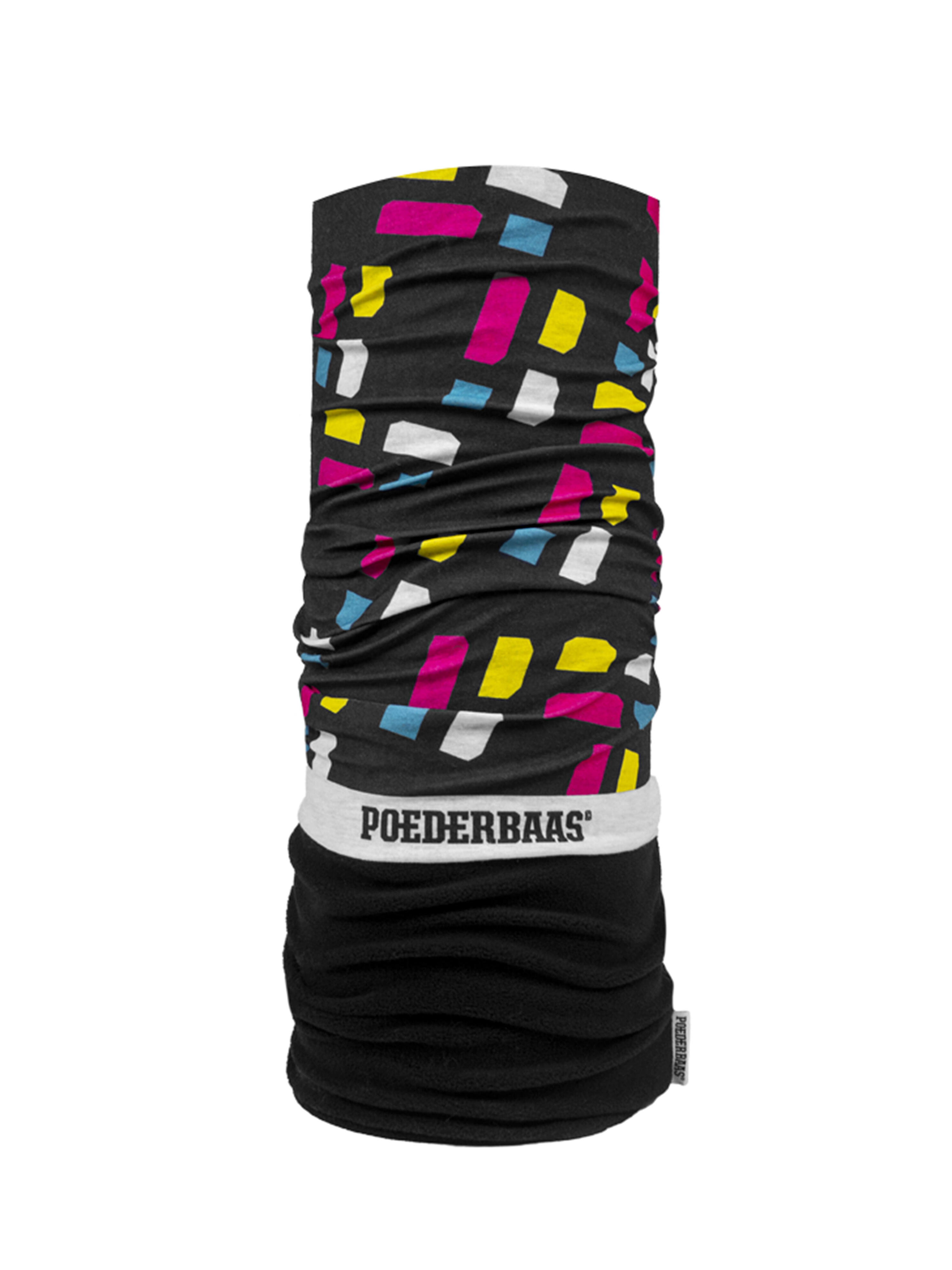 Braga de cuello Poederbaas Confeti negro 5/5