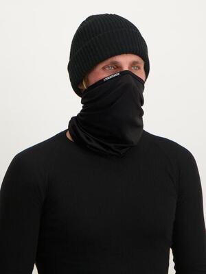 Poederbaas nekwarmer sport zwart