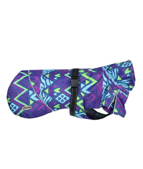 Impermeabile con tessuto antivento e bande catarifrangenti modello Elgon XXS