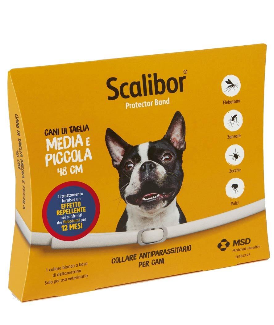 RECORD Scalibor collare antiparassitario 48 cm per cani piccoli efficace per 4 mesi
