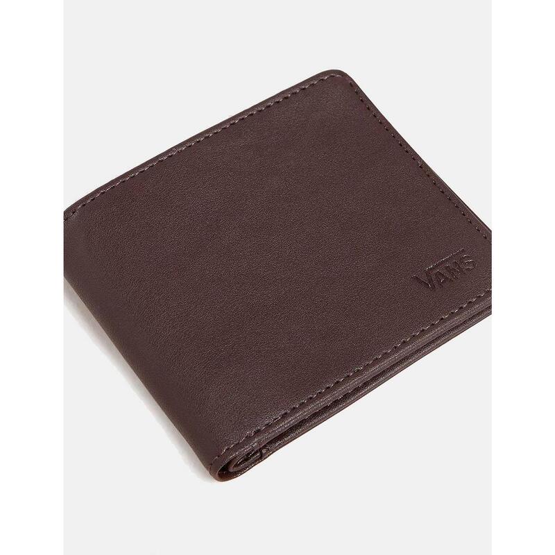 Monedero para Hombre Vans Drop v bifold Marrón