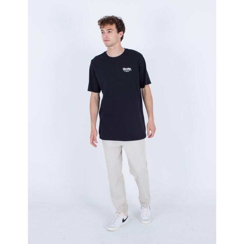 Camiseta manga corta para Hombre Hurley  evd creepin' Negro