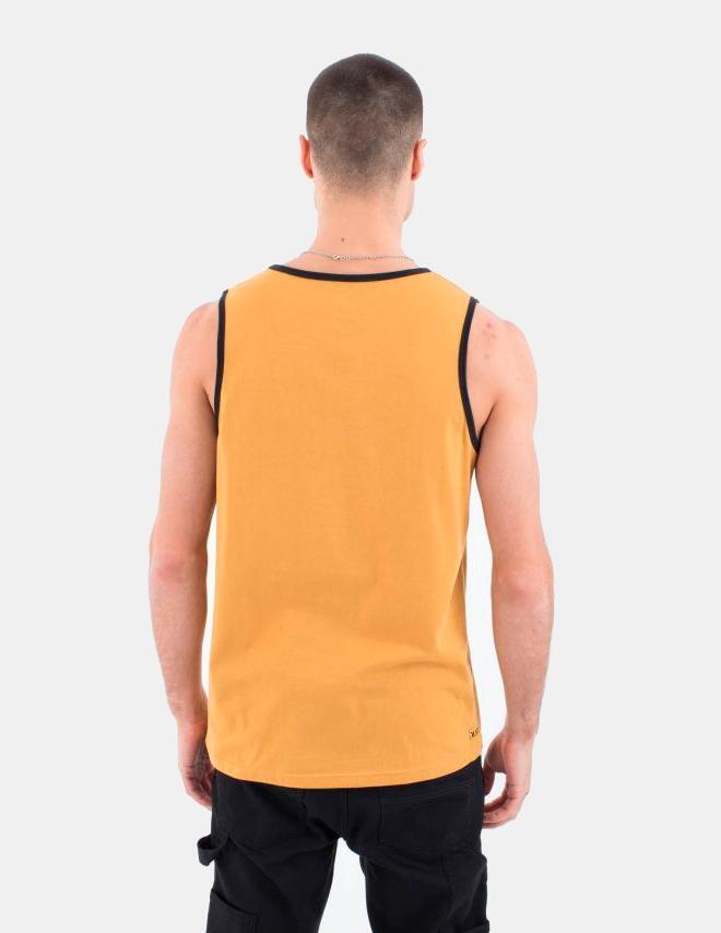 Camiseta de tirantes para Hombre Hurley Hurley toledo wild Amarillo 2/6
