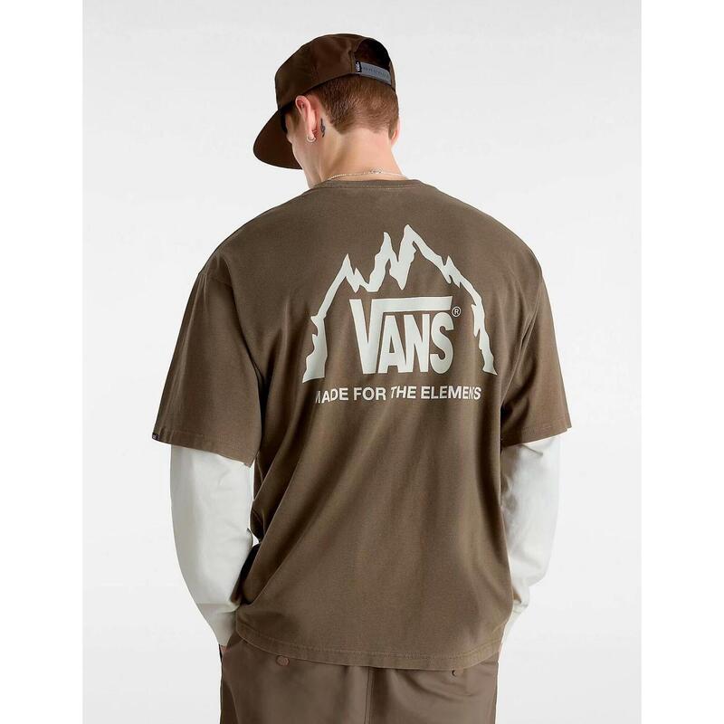 Camiseta para Hombre Vans Crestline mte Marrón