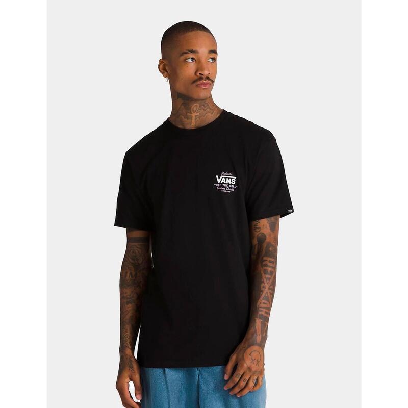 Camiseta para Hombre Vans Holder st classic Negro