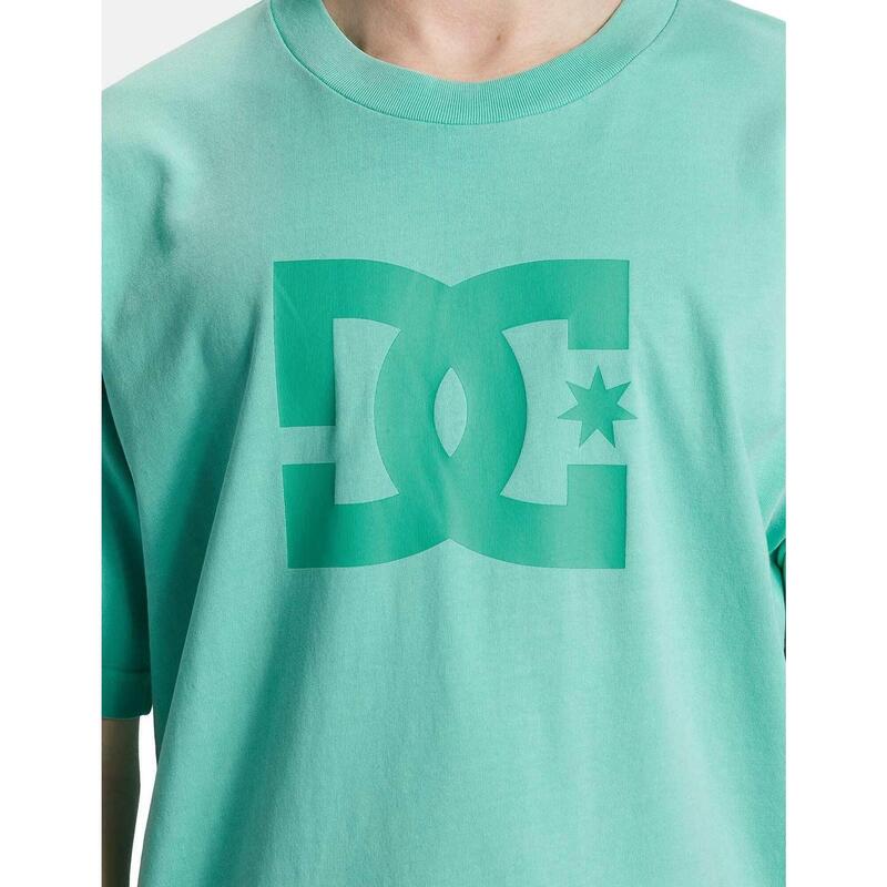 Camiseta para Hombre Dcshoes Star pigment dye Turquesa