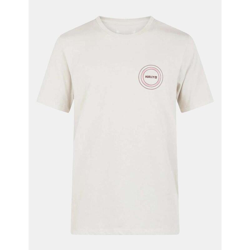 Camiseta de manga corta para Hombre Hurley Evd whirpool Blanco