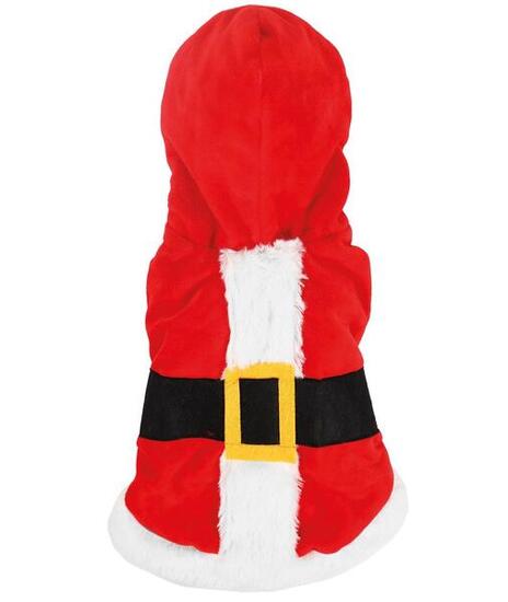 Cappottino da Babbo Natale per cani 20 cm