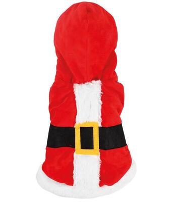 Cappottino da Babbo Natale per cani. 20 cm