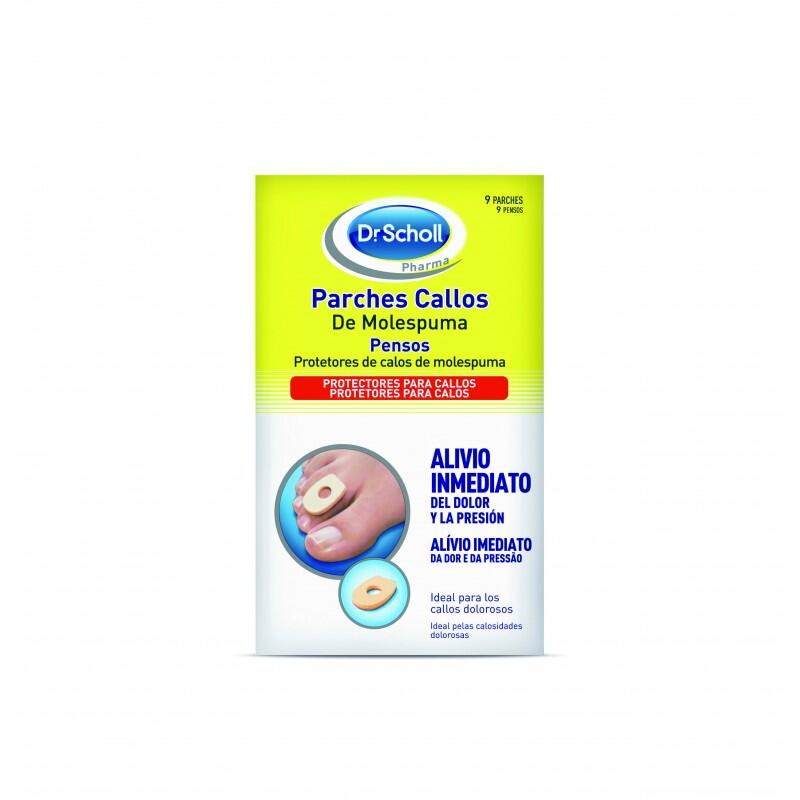 SCHOLL Parches Callos Molespuma 9 parches