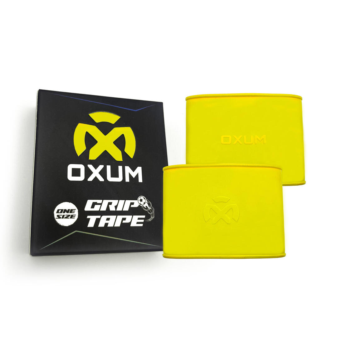 OXUM Oxum Schienbeinschoner-Halteband Grip Tape Silikon Gelb