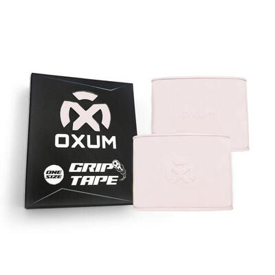 Oxum Schienbeinschoner-Halteband Grip Tape Silikon Weiß