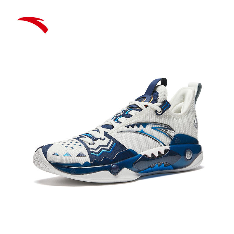 Basketball SHOCK WAVE 5 PRO Shoes Men (Blue)