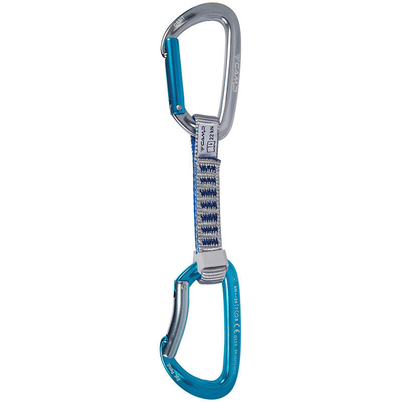 CAMP Orbit Express KS Expressset 6er 12 mm Karabiner grau/blau 2/6