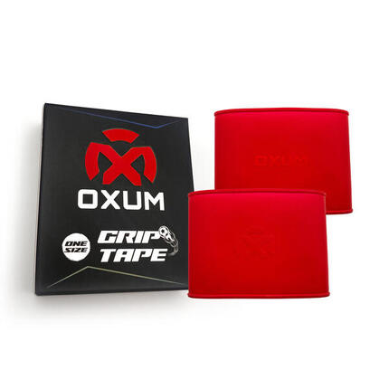 Oxum Schienbeinschoner-Halteband Grip Tape Silikon Weiß