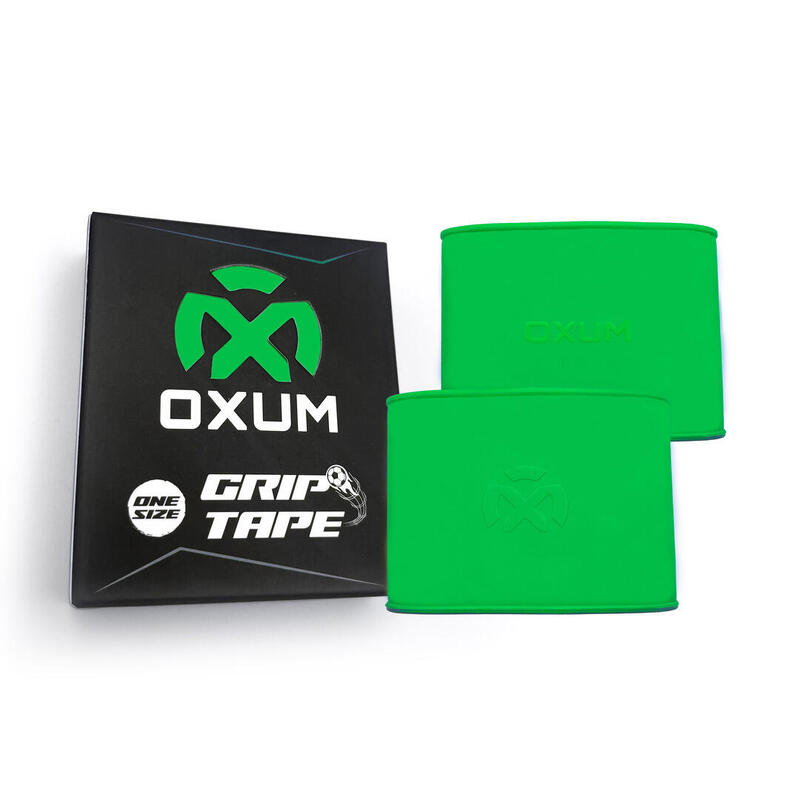 Sujeta espinilleras Oxum Grip Tape Silicona Verde