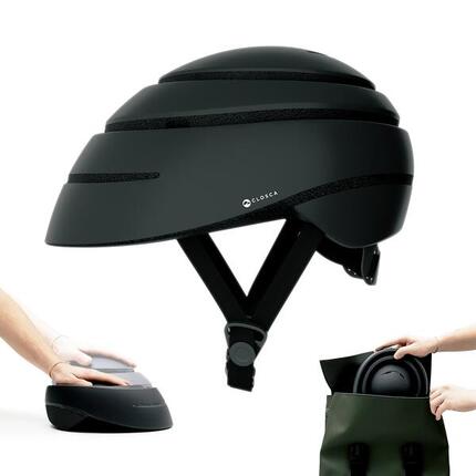 Casque de vélo et de scooter. Casque pliable urbain