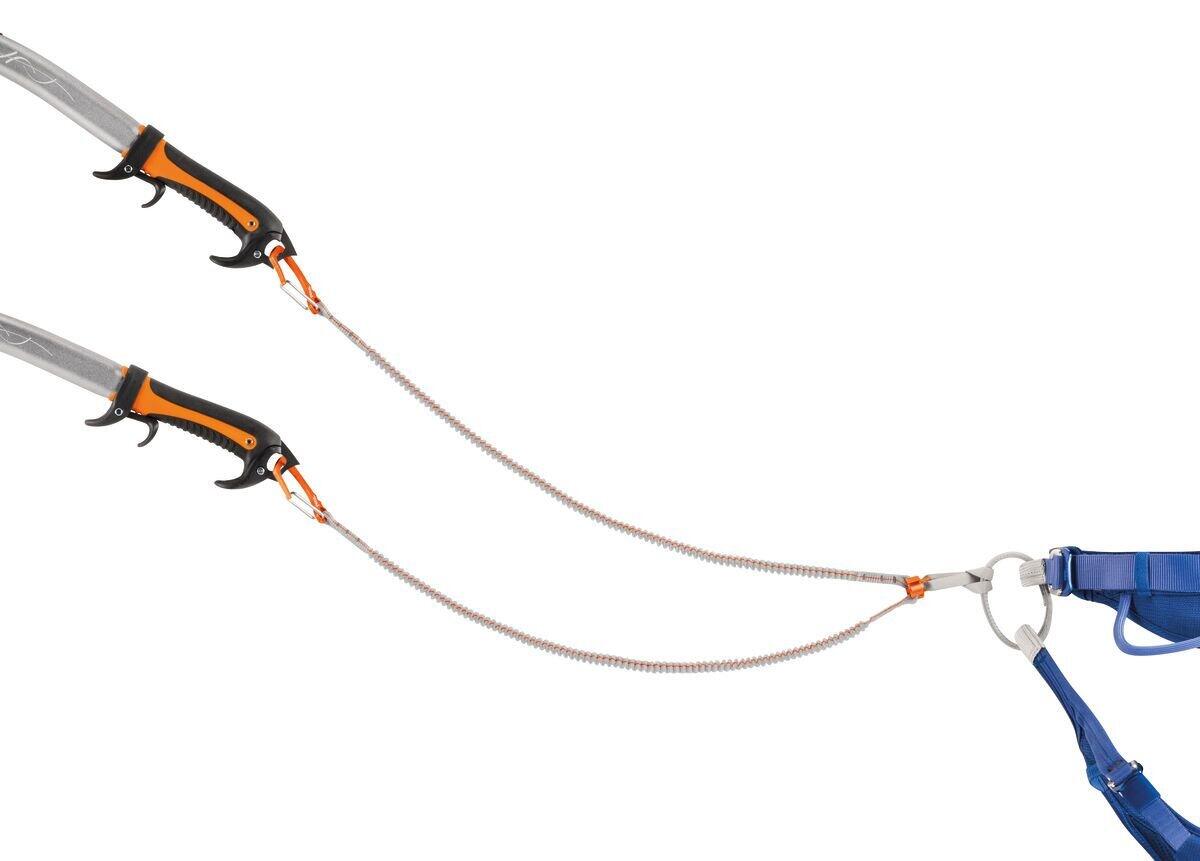 Petzl V-LINK Doppel-Sicherungsschlinge für 2 Eispickel, 46–106 cm, 80 g 2/3