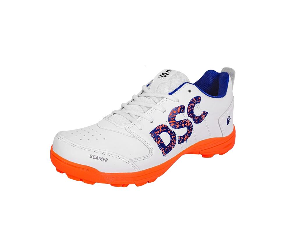 DSC DSC Beamer Cricket-Schuhe | Fluro Orange/Weiß | Für Jungen und Männer