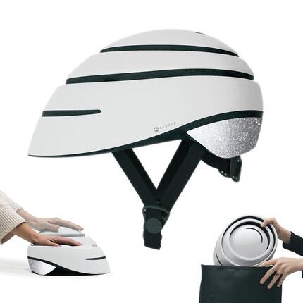 Casque de vélo et de scooter. Casque pliable urbain