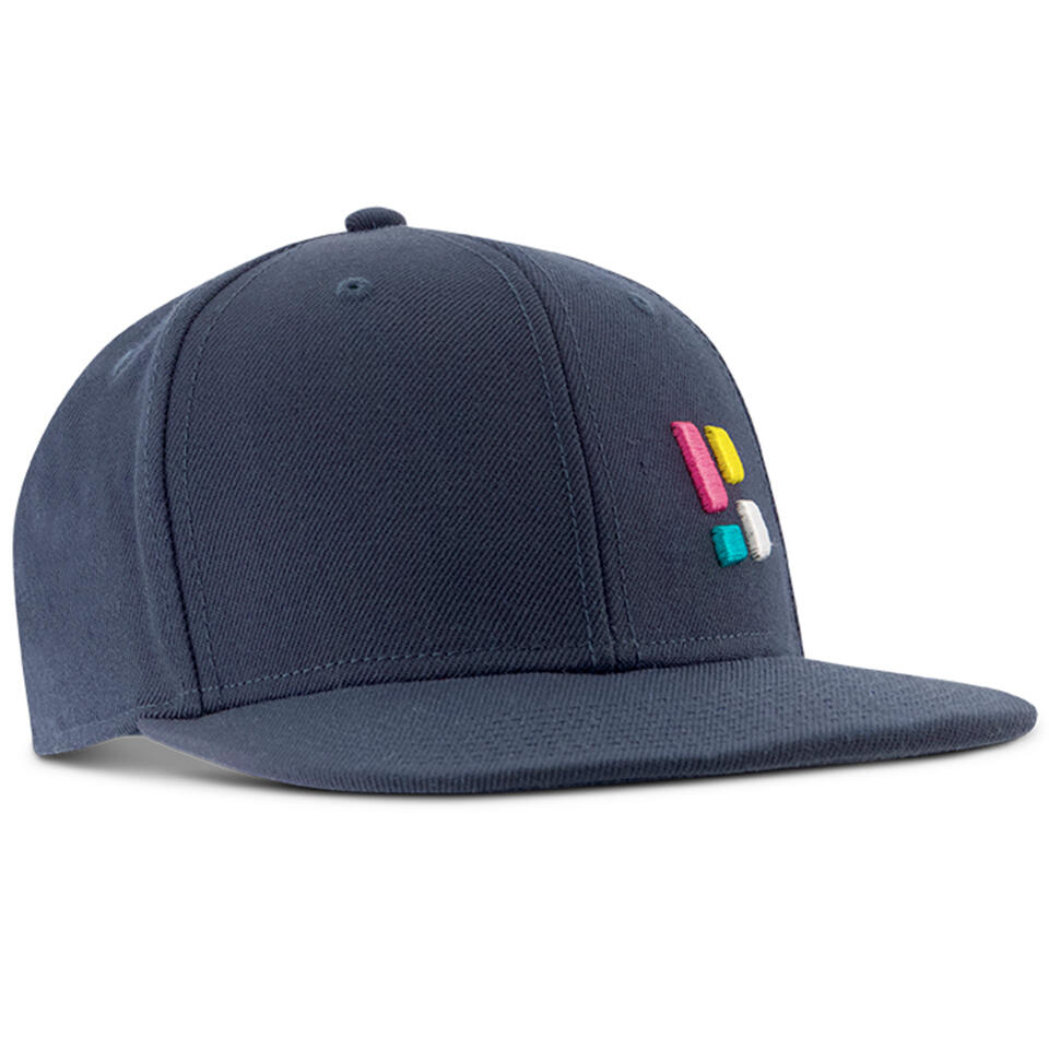 POEDERBAAS Poederbaas Riders Snapback Pet - Navy Multi