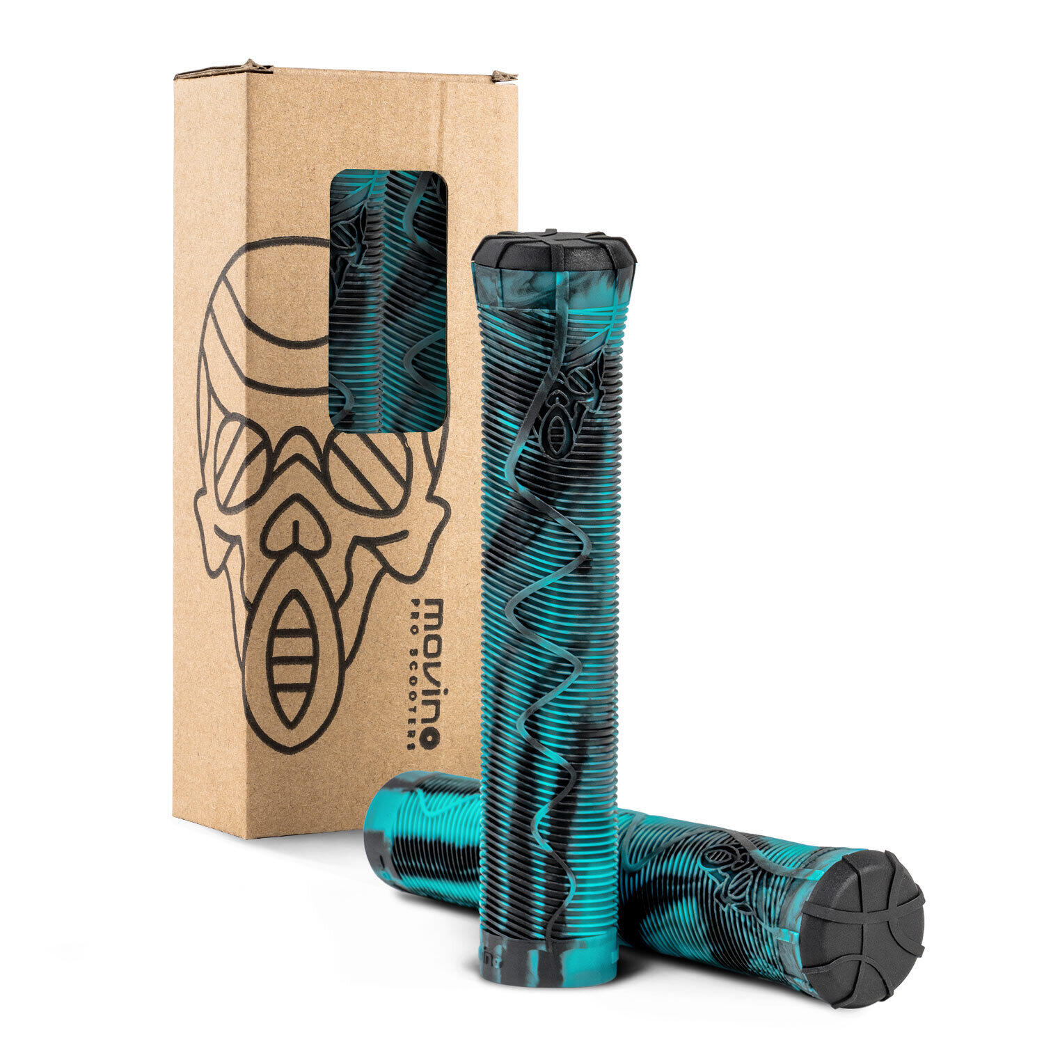 Movino - Poignées Pour Trottinette Professionnelle Enfant Movino 160 Mm 2 Pcs. - Poignée - Noir - Decathlon
