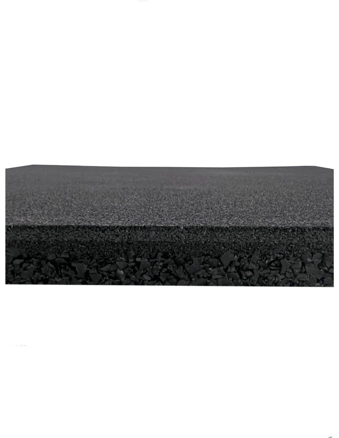 Loseta de Caucho Maciza Profesional | 50 JARDIN202 Negra 40 mm - Pack 8 uds 5/5