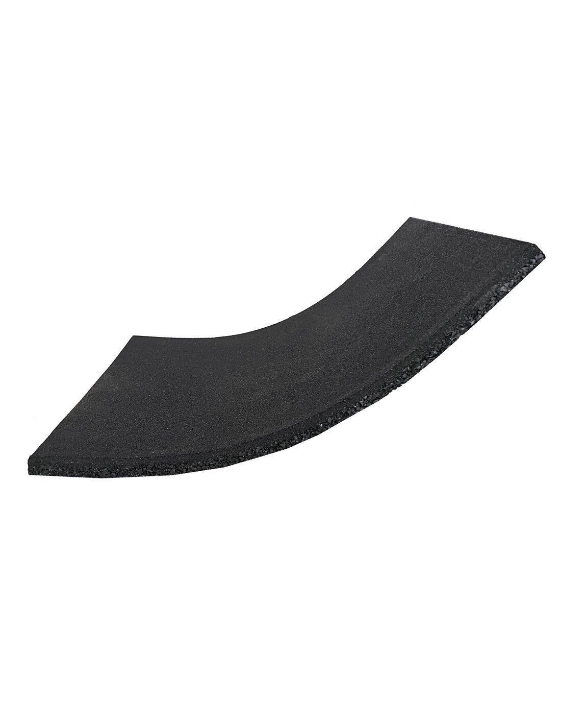 Loseta de Caucho Maciza Profesional | 50 JARDIN202 Negra 40 mm - Pack 8 uds 4/5