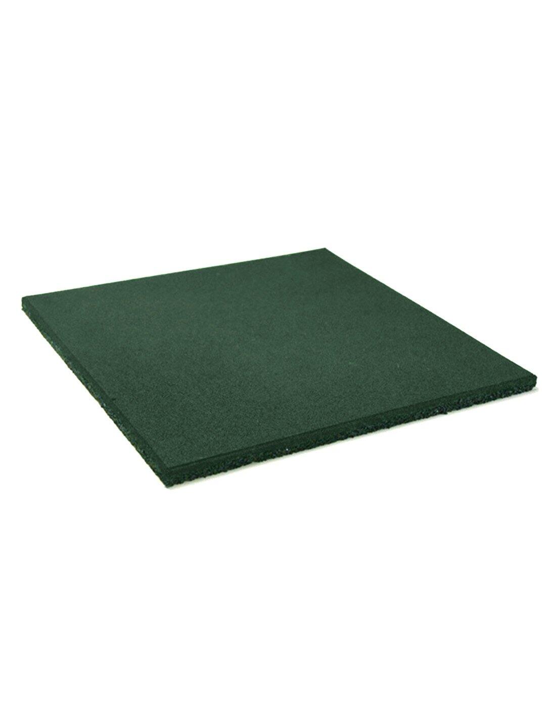 Loseta de Caucho Maciza Profesional | 50 JARDIN202 Verde 20 mm - Pack 4 uds 2/5
